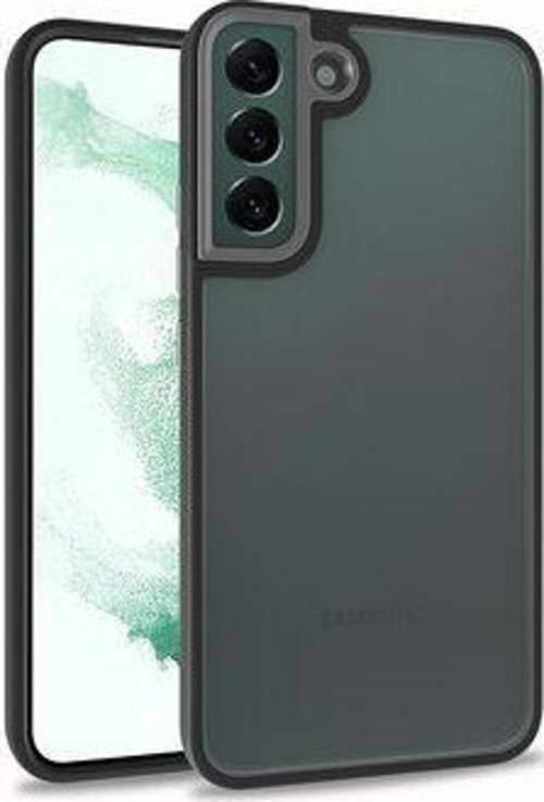 Samsung Galaxy S22 Plus Şık Görünümlü Ve Arkası Şeffaf Flora Premium Kılıf
