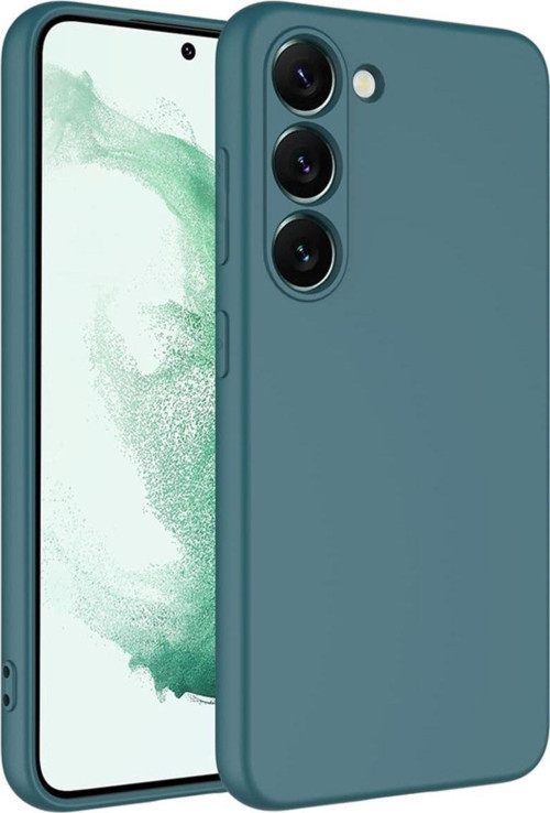 Samsung Galaxy S23 İçi Kadife Dolgulu Şık Candy Lansman Silikon Kılıf