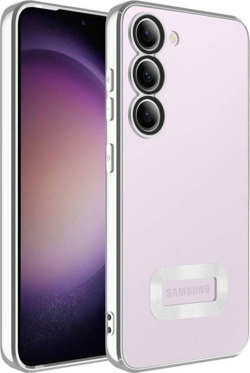 Samsung Galaxy S23 Şık Tasarımlı Ve Parlak Omega Premium Silikon Kılıf