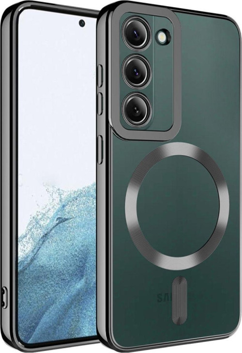Samsung Galaxy S23 Plus Kılıf Şık Görünümlü Magsafe Wireless Şarj Özellikli Setro Silikon