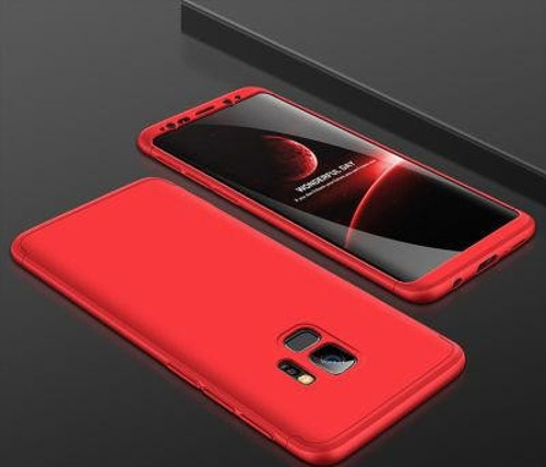 Samsung Galaxy S9 3 Parçalı Tam Koruma Şık Astrea Premium Sert Kılıf