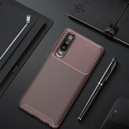 Huawei P30 Gofret Desenli Ultra Koruma Sağlayan Negro Silikon Kılıf