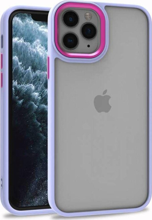 İphone 11 Pro Max Şık Görünümlü Ve Arkası Şeffaf Flora Premium Kılıf