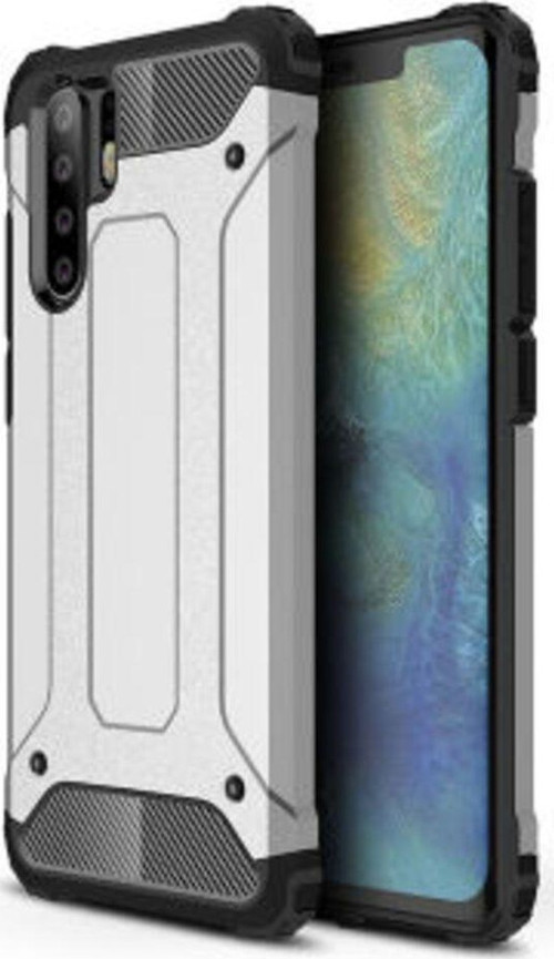 Huawei P30 Pro Tam Koruma Sağlayan Çift Katmanlı Crash Premium Sert Silikon Kılıf