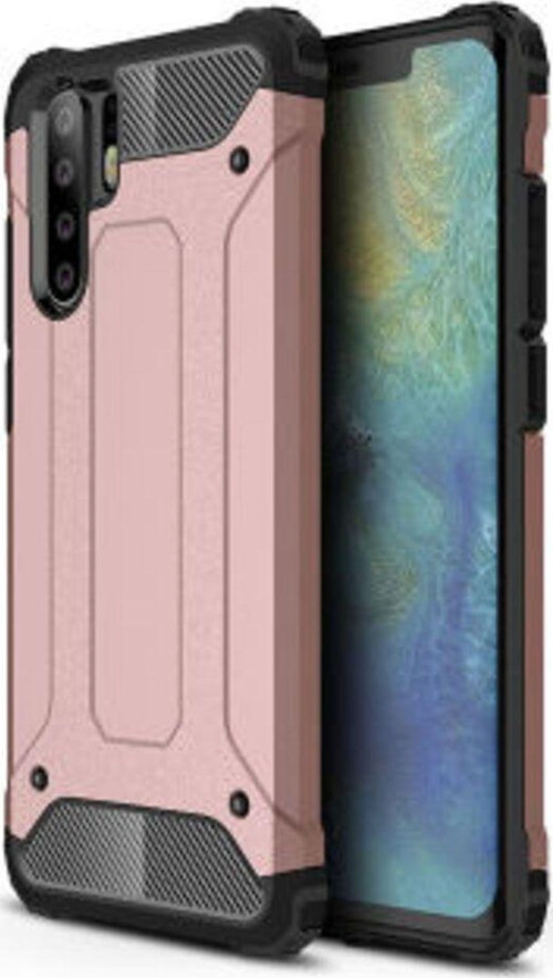Huawei P30 Pro Tam Koruma Sağlayan Çift Katmanlı Crash Premium Sert Silikon Kılıf