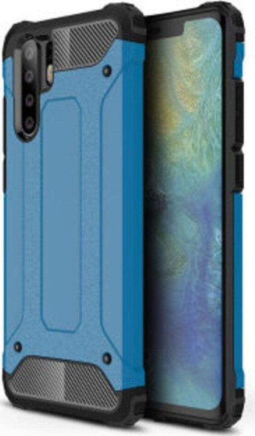Huawei P30 Pro Tam Koruma Sağlayan Çift Katmanlı Crash Premium Sert Silikon Kılıf