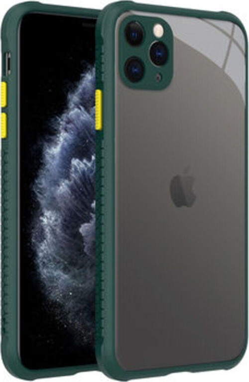 İphone 11 Pro Max Kamera Korumalı Ve Şık Tasarımlı Kaff Premium Sert Silikon Kılıf