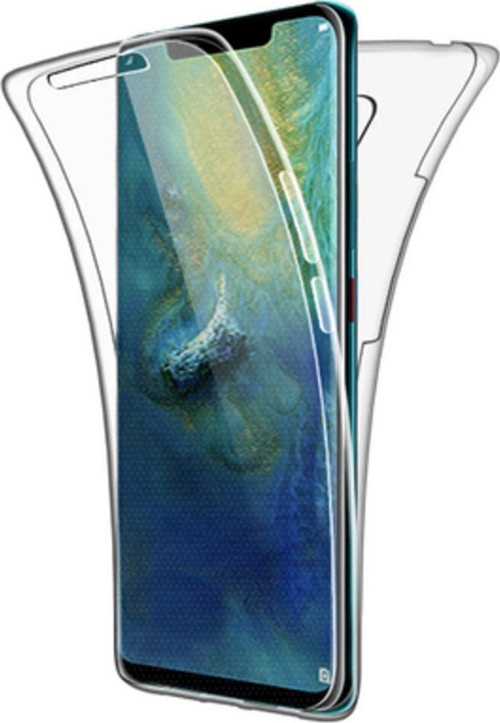 Huawei Mate 20 Pro Kılıf Şeffaf 360 Derece Koruma Enjoy Kapak