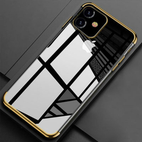 İphone 11 Kenarları Renkli Arkası Şeffaf Bosses Premium Silikon Kılıf