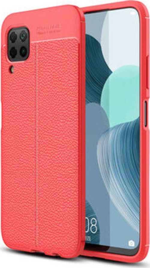 Huawei P40 Lite Deri Desenli Yüksek Koruma Sağlayan Niss Premium Silikon Kılıf
