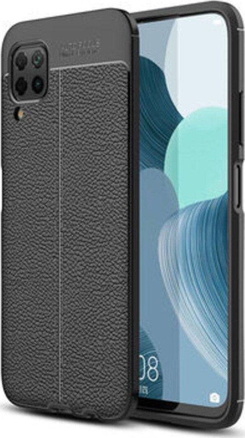 Huawei P40 Lite Deri Desenli Yüksek Koruma Sağlayan Niss Premium Silikon Kılıf