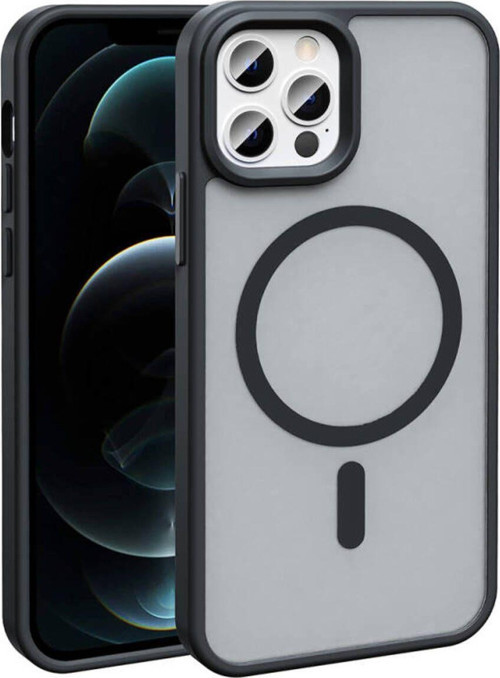 İphone 11 Pro Max Kılıf Magsafe Şarj Özellikli Mat Arka Yüzey Sio Premium Kapak