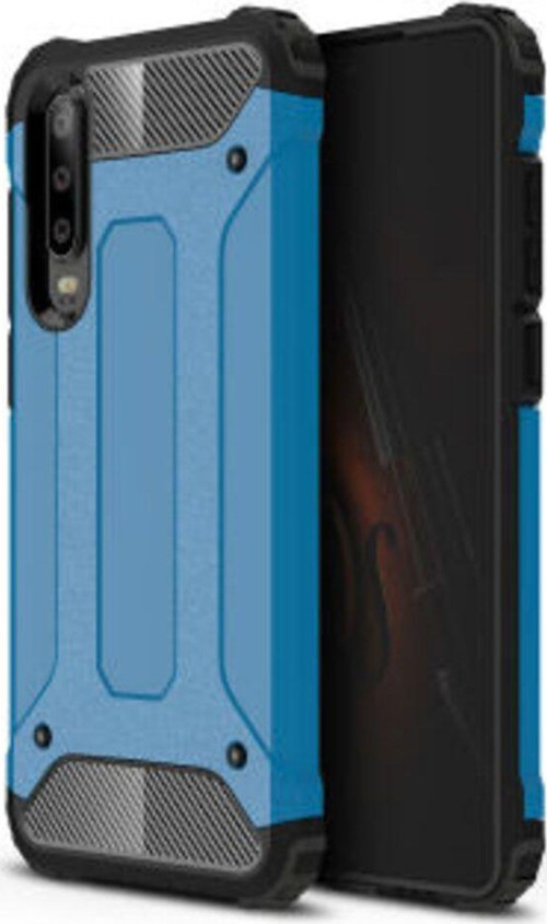 Huawei P30 Tam Koruma Sağlayan Çift Katmanlı Crash Premium Sert Silikon Kılıf