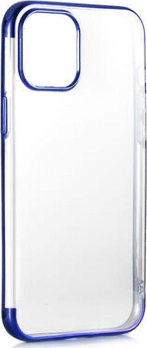 İphone 12 Mini Kenarları Renkli Arkası Şeffaf Bosses Premium Silikon Kılıf