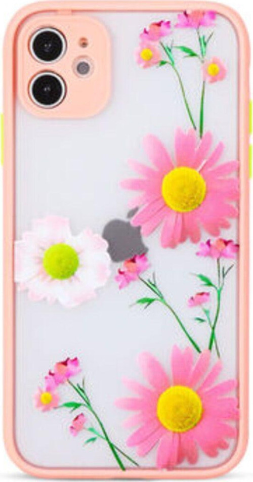 İphone 12 Mini Kılıf Arkası Desenli Şık Fily Silikon Kapak