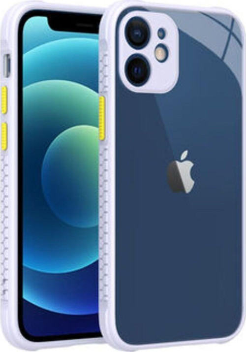 İphone 12 Mini Kamera Korumalı Ve Şık Tasarımlı Kaff Premium Sert Silikon Kılıf