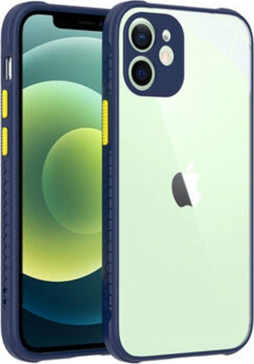 İphone 12 Kamera Korumalı Ve Şık Tasarımlı Kaff Premium Sert Silikon Kılıf