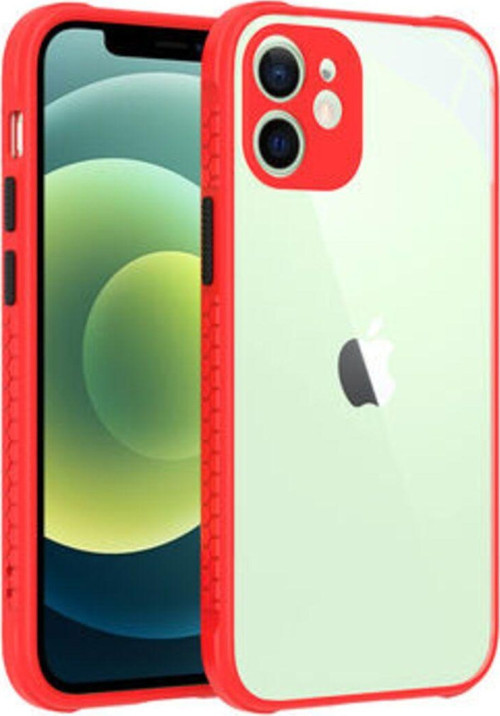 İphone 12 Kamera Korumalı Ve Şık Tasarımlı Kaff Premium Sert Silikon Kılıf