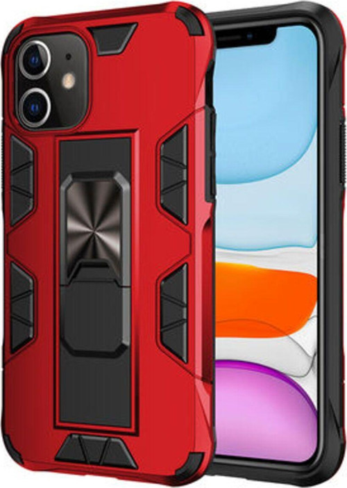 İphone 11 Stantlı Ve Tam Koruma Sağlayan Şık Volve Premium Sert Silikon Kılıf