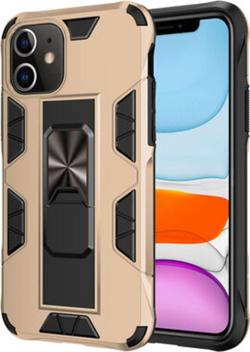 İphone 11 Stantlı Ve Tam Koruma Sağlayan Şık Volve Premium Sert Silikon Kılıf