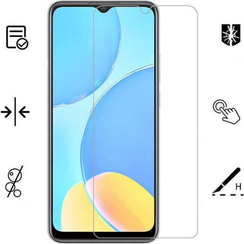 Meizu Note 9 9H Dirençli Esnek Blue Nano Ekran Koruyucu Kırılmaz Cam