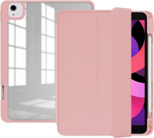 Apple İpad Air 10.9 2022 (5.Nesil) Kılıf Nort Arkası Şeffaf Standlı Kılıf