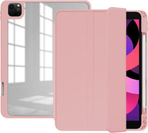 Apple İpad Pro 12.9 2022 M2 Kılıf Nort Arkası Şeffaf Standlı Kılıf