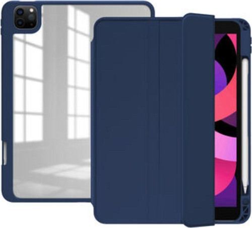Apple İpad Pro 12.9 2022 M2 Kılıf Nort Arkası Şeffaf Standlı Kılıf