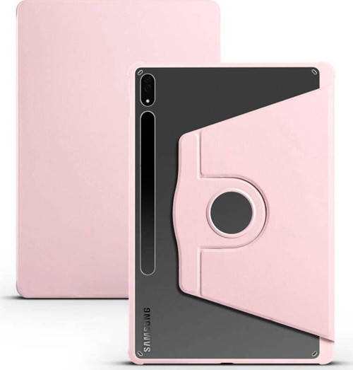 Galaxy Tab S8 Plus Sm-X800 Kılıf Termik Kalem Bölmeli Dönebilen Standlı Kılıf
