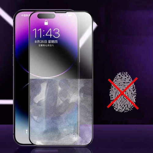 İphone 15 Pro Esnek Kırılmaz Ekranı Tam Kaplayan Mat Seramik Ekran Koruyucu