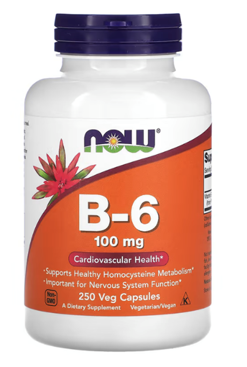 Foods, B-6, Ozelsporcugıdaların'Dan 100 Mg, 250 Veg Capsul.Usa Menşei. 3735