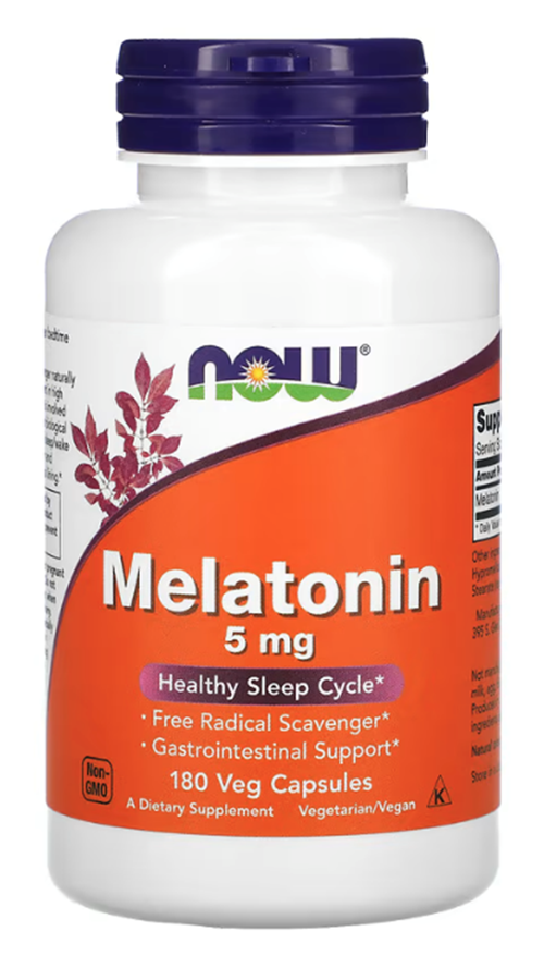 Foods, Melatonin, 5 Mg, 180 Veg Capsul. Usa Menşei.Ozelsporcugıdaların'Dan 3633