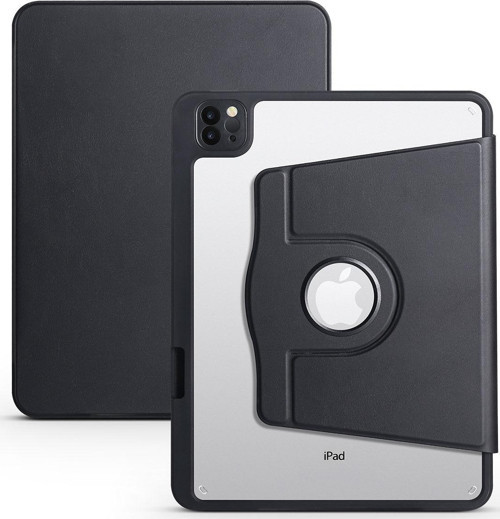 Apple iPad Pro 12.9 Inc 5. Nesil (2021) Yatay ve Dikey Standlı Kalem Şarjına Uygun Shockproof Thermix Kılıf A2378 A2461