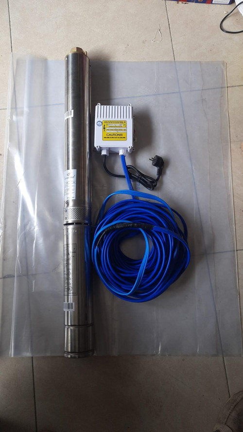 4sdm10/7 1,5HP - 25Mt Kablolu Ve Panolu Monofaze Dalgıç Pompa takımı