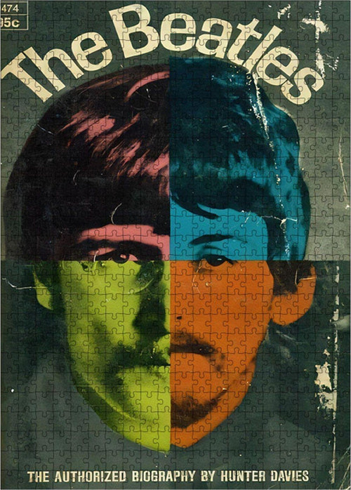 Ahşap Mdf Puzzle Yapboz The Beatles 500 Parça 50 x 70 cm