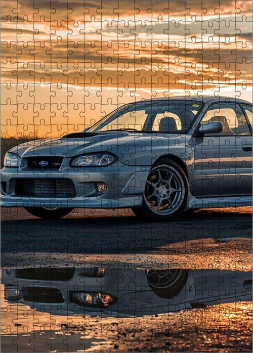 Ahşap Mdf Puzzle Yapboz Spor Araba 255 Parça 35 x 50 cm