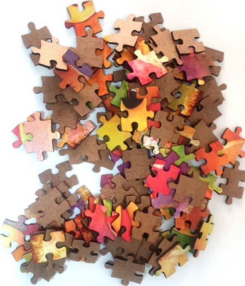Ahşap Mdf Puzzle Yapboz Osmanlı Dönemi 120 Parça 25 x 35 cm