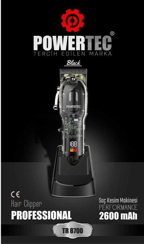 TR-8700 Tıraş Makinesi Siyah