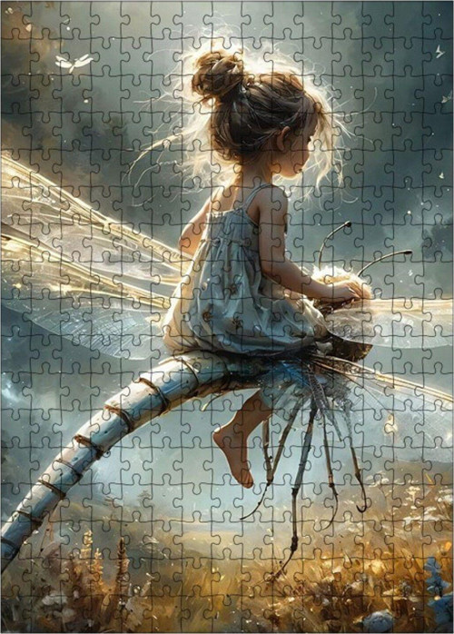 Ahşap Mdf Puzzle Yapboz Yusufcuk Ve Çocuk 255 Parça 35 x 50 cm