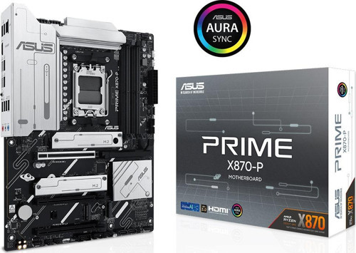 PRIME X870-P AMD X870 SOKET AM5 DDR5 8000+(OC