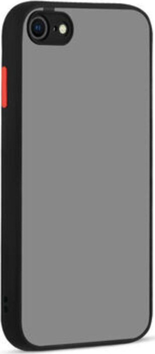 İphone Se 2020 Kenarları Renkli Arkası Buğulu Şık Hux Silikon Kılıf