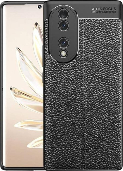 Honor 70 Deri Desenli Yüksek Koruma Sağlayan Niss Premium Silikon Kılıf