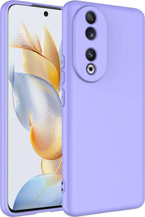 Honor 90 İçi Kadife Dolgulu Şık Candy Lansman Silikon Kılıf