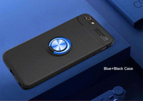 İphone Se 2022 Ultra Koruma Sağlayan Stant Özellikli Yüzüklü Ravel Silikon Kılıf