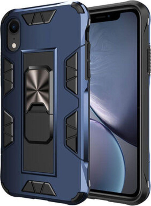 İphone Xr Stantlı Ve Tam Koruma Sağlayan Şık Volve Premium Sert Silikon Kılıf