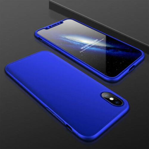 İphone Xs 3 Parçalı Tam Koruma Şık Astrea Premium Sert Kılıf