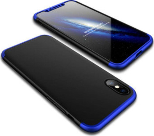 İphone Xs 3 Parçalı Tam Koruma Şık Astrea Premium Sert Kılıf