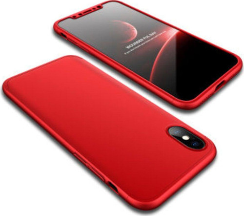 İphone Xs 3 Parçalı Tam Koruma Şık Astrea Premium Sert Kılıf