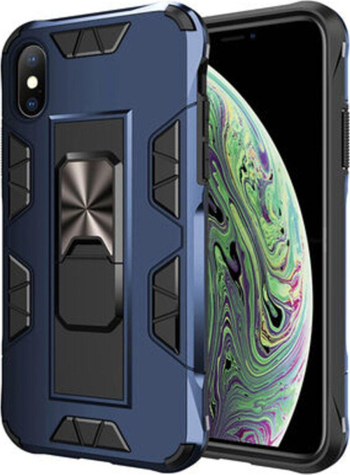 İphone Xs Max Stantlı Ve Tam Koruma Sağlayan Şık Volve Premium Sert Silikon Kılıf