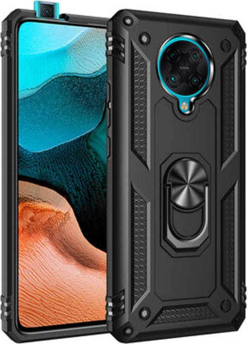 Poco F2 Pro Çift Katmanlı Ve Yüzüklü Tam Koruma Vega Premium Kılıf